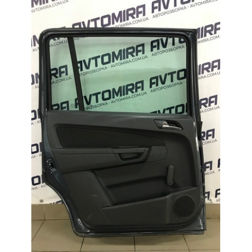 Дверь задняя левая комплектная Opel Zafira B 2005-2011 цвет-4XU 13203015